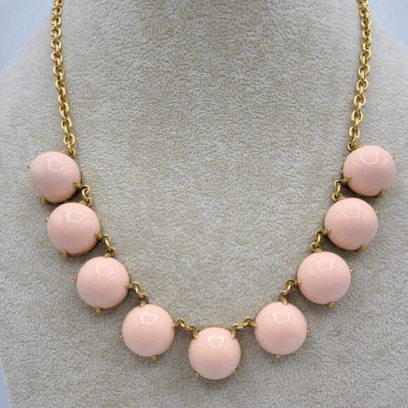 J Crew Pink Bubble Necklace NWOT!  NEW! - Picture 3 of 9